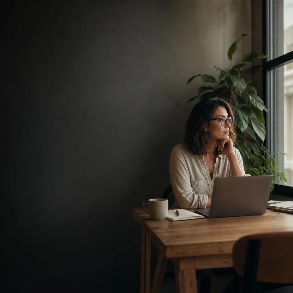 Person joining a live online webinar from a laptop